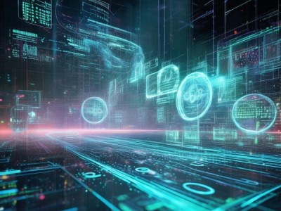科技与未来，科技动态背景图与图文解析